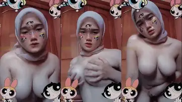 ABG Hijab Susu Diremas Keras Desah Nafsu Liar poster